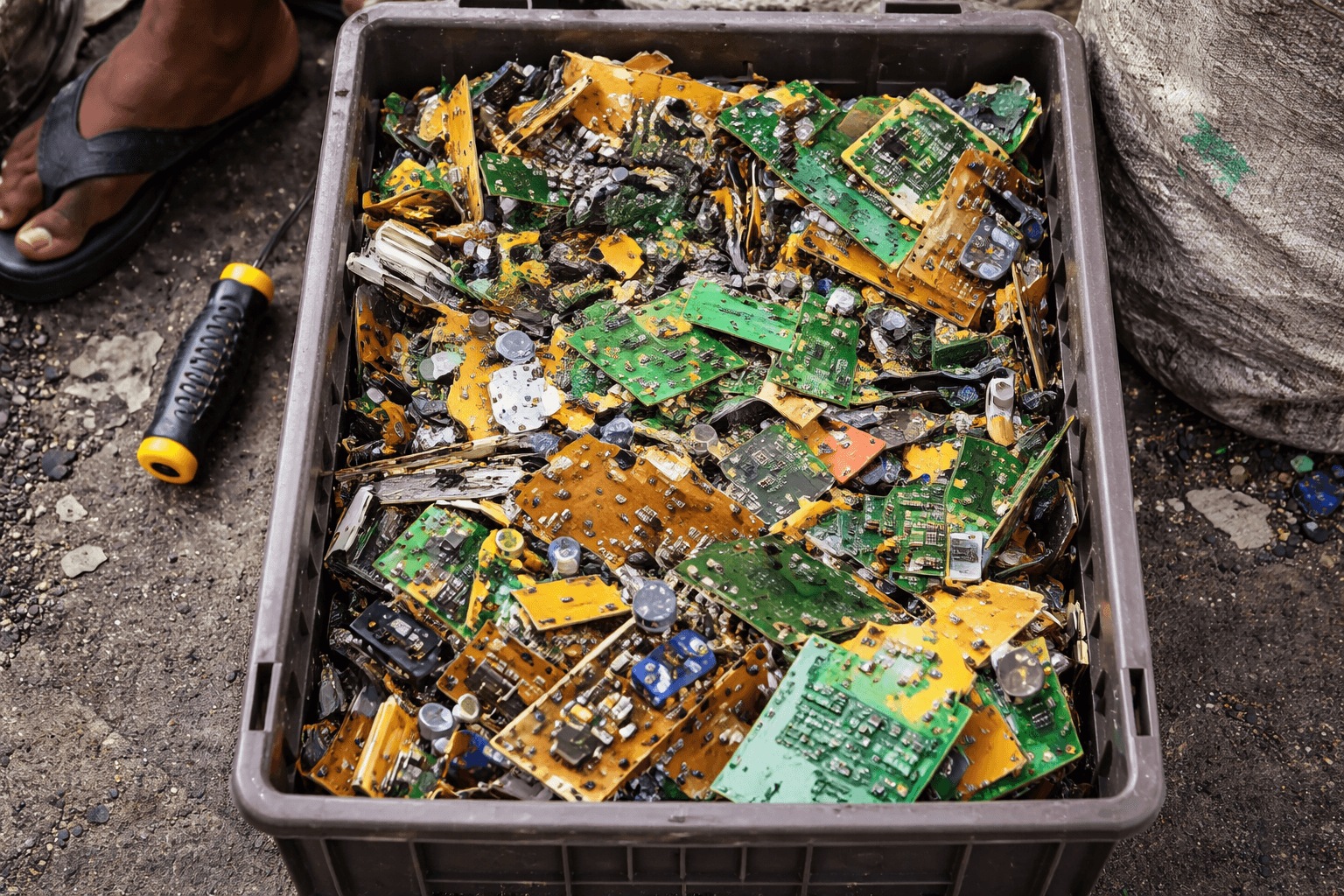 Phone recycling engines and components